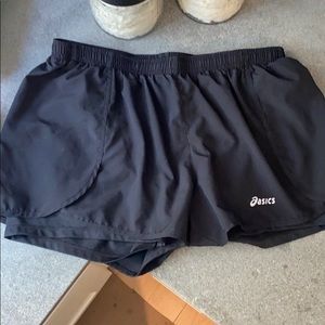 EUC ASICS running shorts